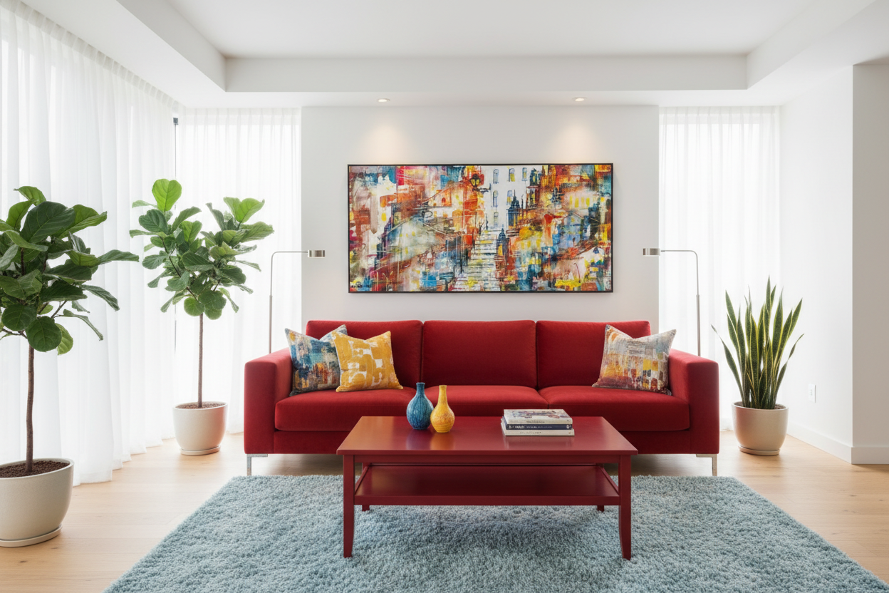 "An Openning", Marita Vaskova, Acrylic on Canvas, 39 x 79 cm
